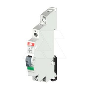 Кнопка E217-16-01D, 1NС, 16A(115_250VAC), без фикс., зеленый LED, 0,5M