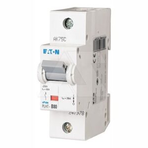 Авт. выключатель PLHT-C80/1, 1P, 80A, хар-ка C, 20kA, 1.5M
