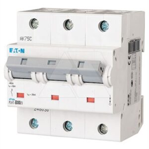 Авт. выключатель PLHT-D80/3, 3P, 80A, хар-ка D, 20kA, 4.5M