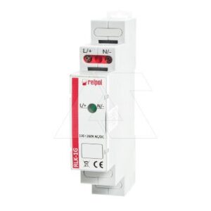 Индикатор RLK-1G, 130_260VAC/DC, 1 зеленый LED, 1M