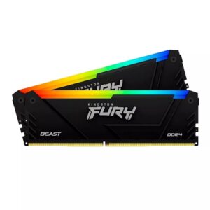 Оперативная память Kingston FURY Beast RGB 2x8ГБ DDR4 3733 МГц KF437C19BB2AK2/16