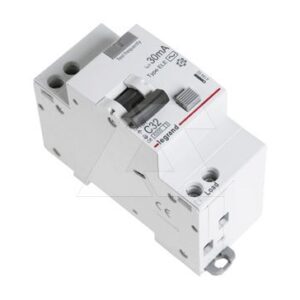 Дифф. авт. выключатель Legrand RX3, электронный, 1P+N, 32A, хар-ка C, 6kA, 30mA, тип AC, 2M
