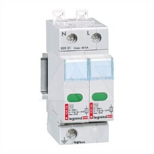 Разрядник 230/400 В двухполюсный 40KA