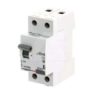 УЗО Legrand RX3, электромеханическое, 2P, 40A, 10kA, 30mA, тип AC, 2M