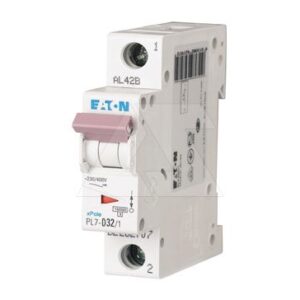 Авт. выключатель PL7-D32/1, 1P, 32A, хар-ка D, 10kA, 1M