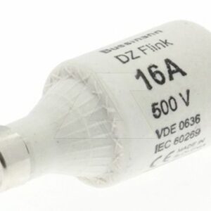 Вставка плавкая D, 16A, 500VAC, D2(E27), тип gR (Quick-Acting), серая марк.