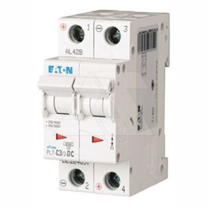 Авт. выключатель PL7-C3/2-DC, 2P, 3A, хар-ка C, 10kA, 250VAC/DC, 2M