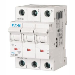 Авт. выключатель PLSM-C1/3, 3P, 1A, хар-ка C, 10kA, 3M