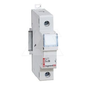 Держатель предохранителя модульный 5х20мм, 1P, 10А, 250В