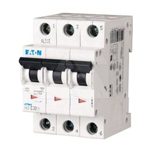 Авт. выключатель FAZ-B4/3, 3P, 4A, хар-ка B, 15kA, 3M