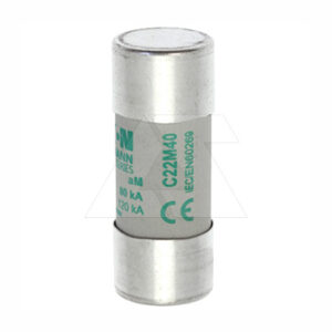 Вставка плавкая цилиндр., 40A, 690VAC, 22x58mm, тип aM