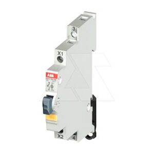 Кнопка E217-16-10E, 1NO, 16A(115_250VAC), без фикс., желтый LED, 0,5M