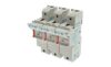 Держатель вставок плавких цилиндр., 3P, 125A, 690VAC/1000VDC, 22x58mm, с индикацией, 6M