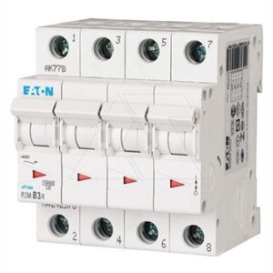Авт. выключатель PLSM-C3/4, 4P, 3A, хар-ка C, 10kA, 4M