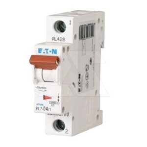 Авт. выключатель PL7-D4/1, 1P, 4A, хар-ка D, 10kA, 1M