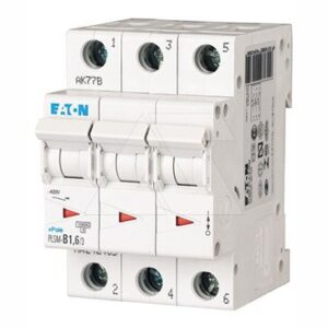 Авт. выключатель PLSM-C1,6/3, 3P, 1.6A, хар-ка C, 10kA, 3M