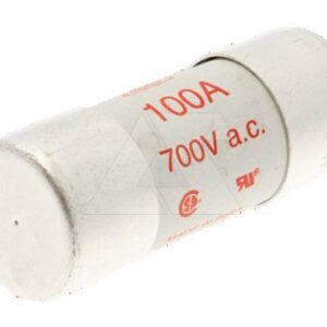 Вставка плавкая цилиндр., 100A, 200kA(700VAC-UL)/50kA(700VDC-UL), 22x58mm, тип aR