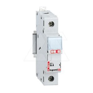 Держатель предохранителя модульный 10х25,8мм, 1P, 16А, 250В