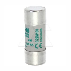 Вставка плавкая цилиндр., 125A, 400VAC, 22x58mm, тип aM