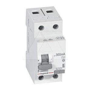 УЗО Legrand RX3, электромеханическое, 2P, 40A, 10kA, 300mA, тип AC, 2M