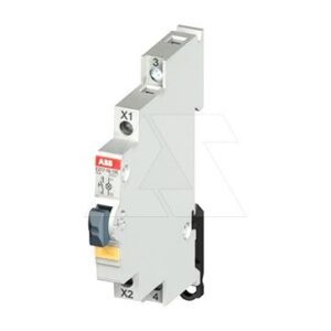 Кнопка E217-16-01E, 1NС, 16A(115_250VAC), без фикс., желтый LED, 0,5M