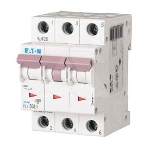 Авт. выключатель PL7-D32/3, 3P, 32A, хар-ка D, 10kA, 3M