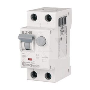 Дифф. авт. выключатель HNB-C6/1N/003, 1P+N, 6A, хар-ка C, 6kA, 30mA, тип АC, 2M