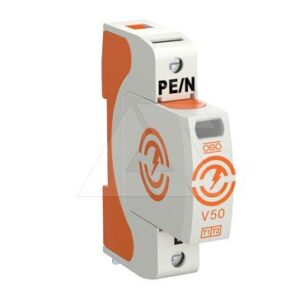 Разрядник V50-1-280, 1P, Un=230В, Iimp=12.5кА, Imax=50кА, Up=1.3кВ, класс В+C