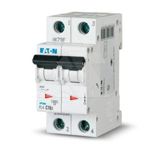 Авт. выключатель PL4-C10/2, 2P, 10A, хар-ка C, 4.5kA, 2M