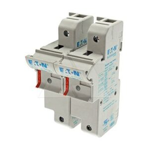 Держатель вставок плавких цилиндр., 2P, 125A, 690VAC/1000VDC, 22x58mm, с индикацией, 4M