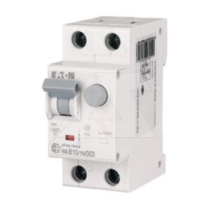 Дифф. авт. выключатель HNB-B10/1N/003, 1P+N, 10A, хар-ка B, 6kA, 30mA, тип АC, 2M