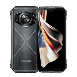 Защищенный смартфон Doogee S Cyber (8/256 черный/серебристый)