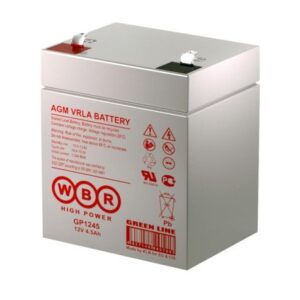 Аккумулятор WBR GP 1245 12В 4,5Ач 90x70x107 мм Прямая (+-)
