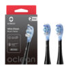 Сменные насадки Oclean Ultra Clean UС02 стандартная чистка (средняя щетина) 2 шт (черный)