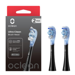 Сменные насадки Oclean Ultra Clean UС02 стандартная чистка (средняя щетина) 2 шт (черный)