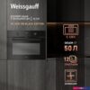 Электрический духовой шкаф Weissgauff OE 4551 DB Black Edition