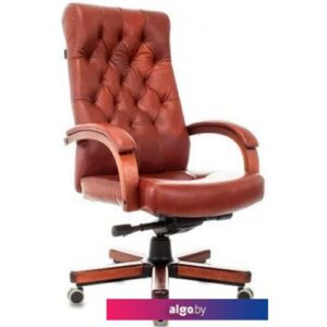 Офисное кресло Бюрократ T-9928WALNUT/CHOK (светло-коричневый)