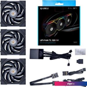 Набор вентиляторов с контроллером Lian Li Uni Fan TL 120 Triple Pack G99.12TL3B.00