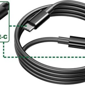 Кабель Dyllu DTUB1502 USB Type-C - Type-C (черный)