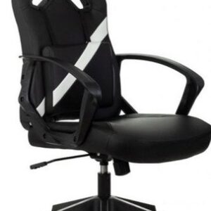 Офисное кресло Бюрократ Zombie 300 (черный/белый)