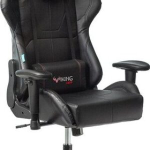 Офисное кресло Бюрократ Zombie Viking 5 Aero Black Edition (искусственная кожа черный)