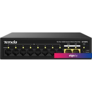 Неуправляемый коммутатор Tenda S110PC