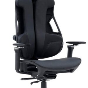 Игровое (геймерское) кресло CACTUS CS-CHR-DUO-BBK (черный кожзам)