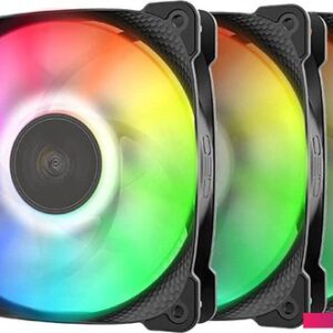 Набор вентиляторов Geometric Future Squama 2501 ARGB Triple Pack (черный)