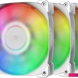 Набор вентиляторов Geometric Future Squama 2501 ARGB Triple Pack (белый)