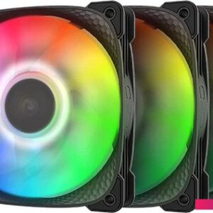 Набор вентиляторов Geometric Future Squama 2505 ARGB Triple Pack (черный)