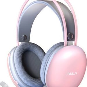 Наушники AULA S505 (розовый)