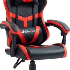 Игровое (геймерское) кресло Defender Synergy (черный/красный)