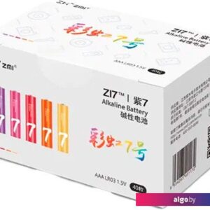 Батарейка ZMI ZI7 Rainbow AAA 40 шт. AA740