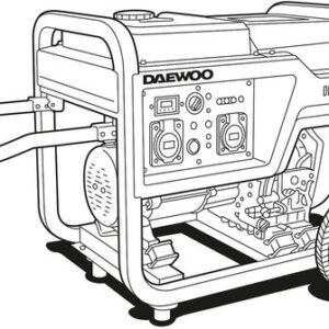 Дизельный генератор Daewoo Power DDAE 9000DXE-3(2024)